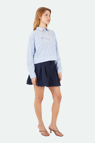 Dark Blue Altea Short Skirt