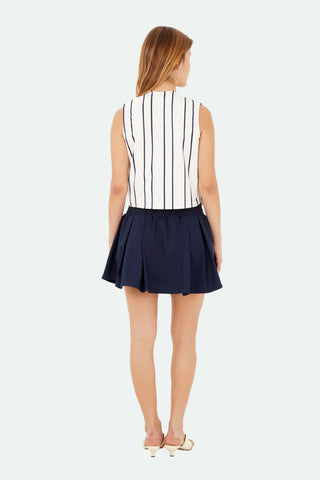 Dark Blue Altea Short Skirt