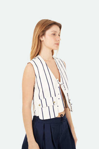 Blue Eira Vest
