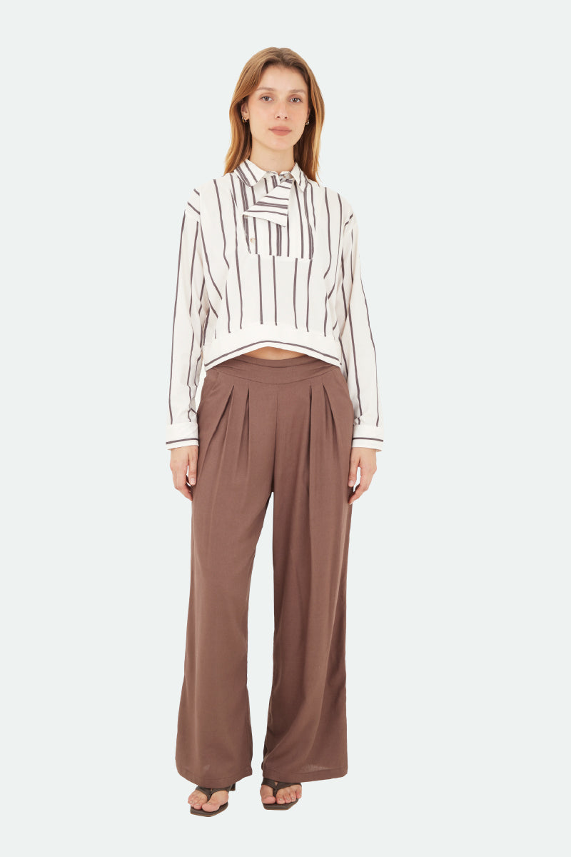 Brown Prisma Pants