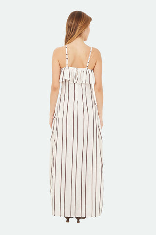 Brown Marbella Long Dress