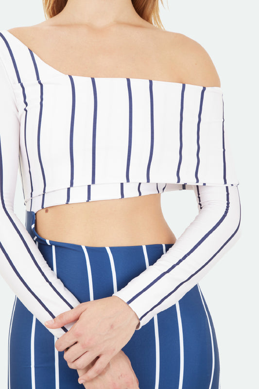 Dark Blue Lumi Long Dress