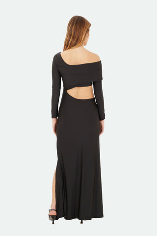Black Lumi Long Dress