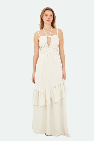 Ivory Cala Long Dress