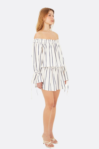 Blue Coral Short Dress
