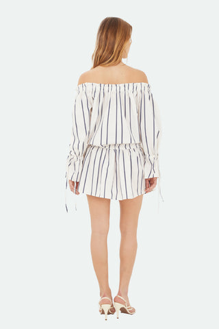 Blue Coral Short Dress