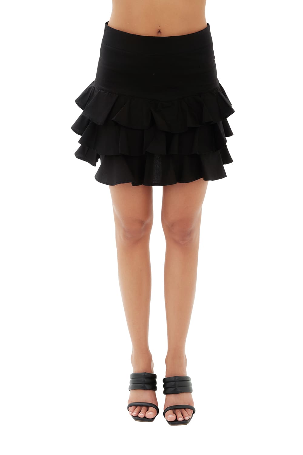 Black Effie Mini Skirt for woman