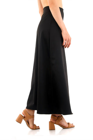 Black Fabiana Long Skirt