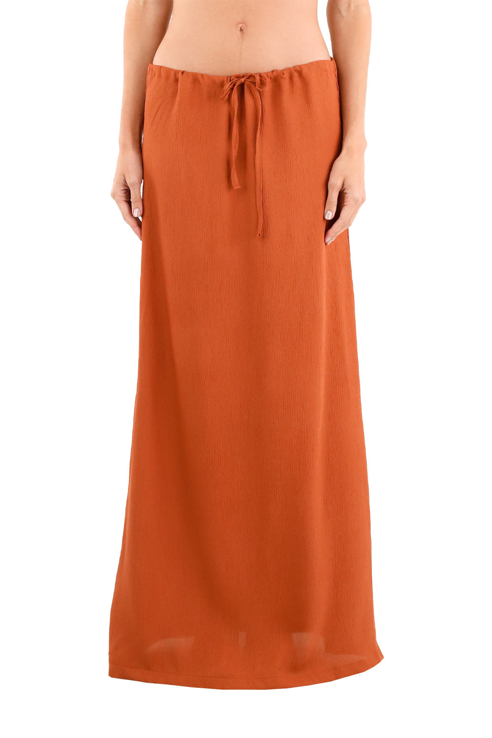 Terracotta Brigitte Long Skirt