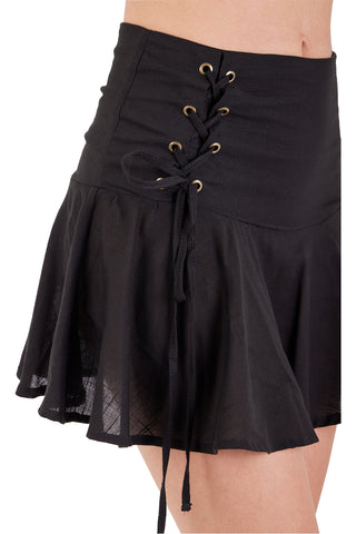 BLACK HOPE SHORT SKIRT