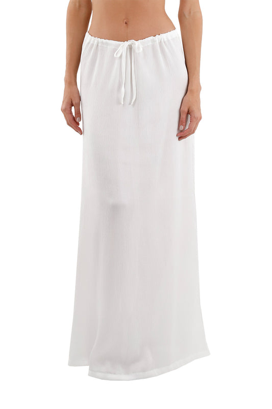 Ivory Brigitte Long Skirt