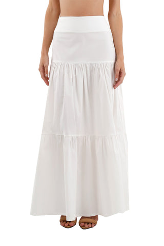 Ivory Odette Long Skirt
