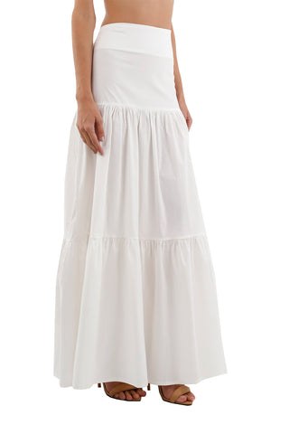 Ivory Odette Long Skirt