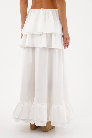 Ivory Brumelia Long Skirt
