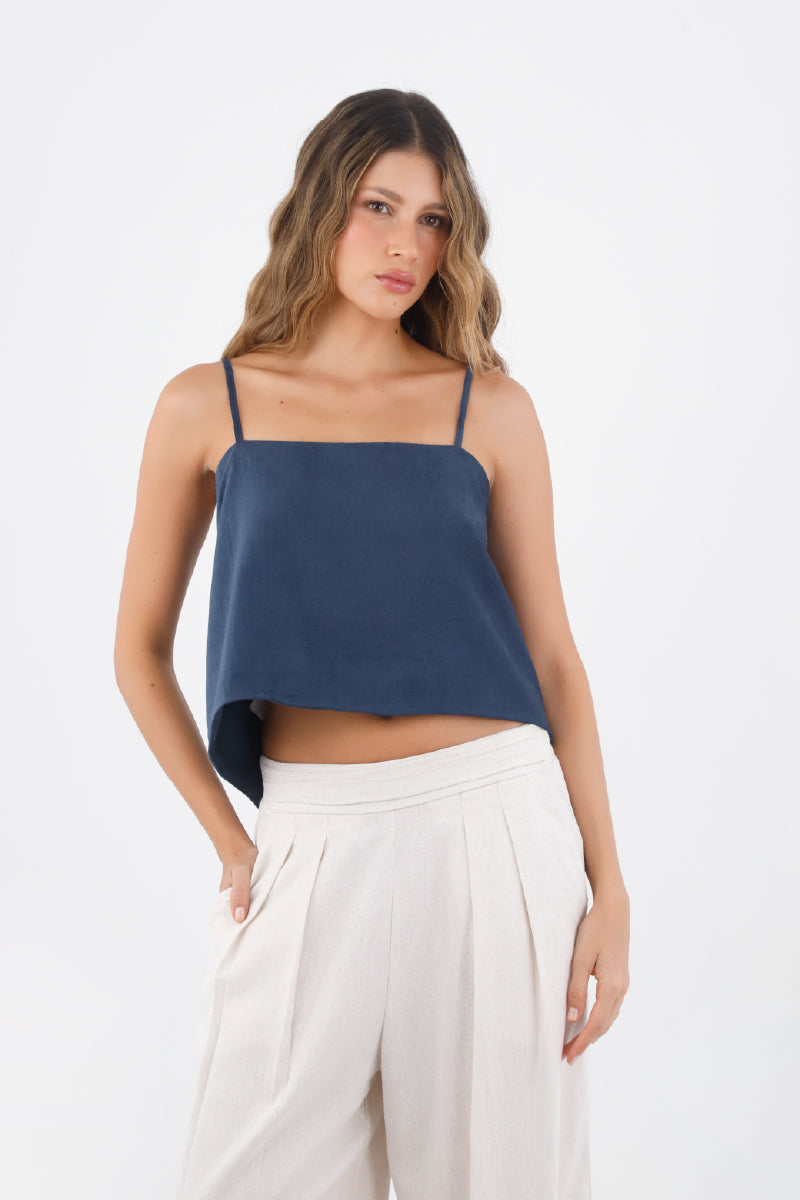 Blue Shara Top