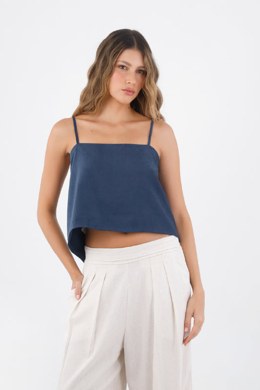 Blue Shara Top