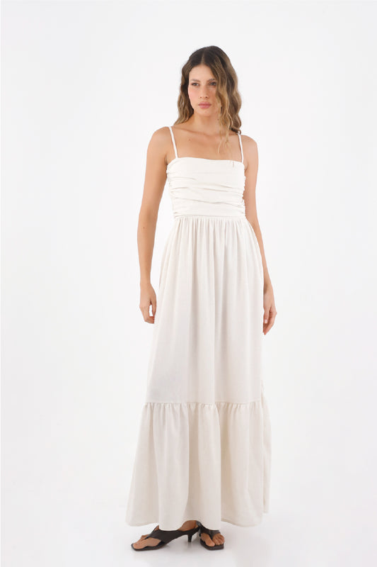 Ivory Palma Long Dress