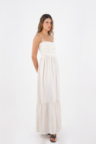 Ivory Palma Long Dress