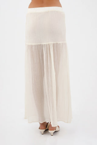 Ivory Keira Long Skirt