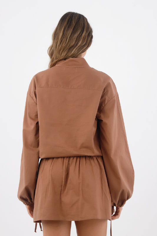 Brown Florencia Shirt