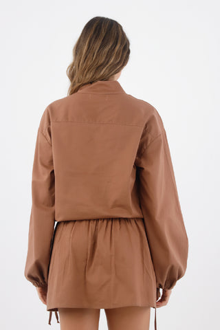 Brown Florencia Shirt