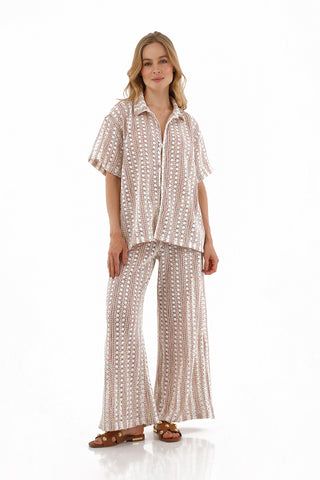 Multicolored Harlow Pants