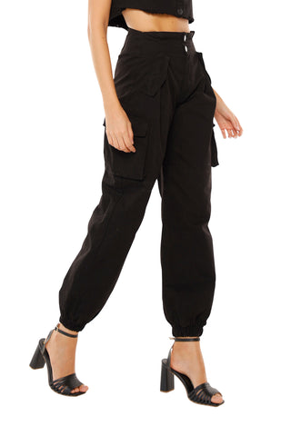 Black Helenos Pants for woman