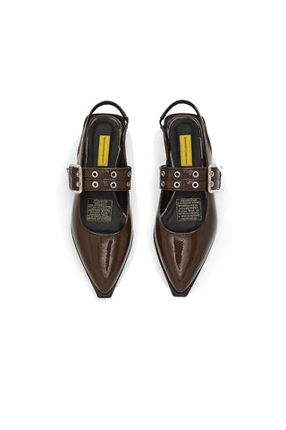 Brown Samantha Flats