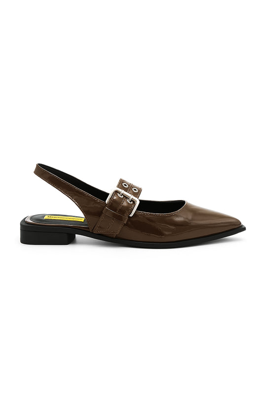 Brown Samantha Flats