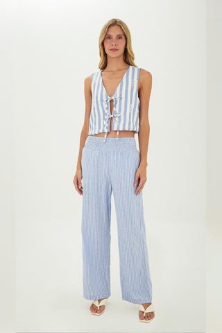 Blue Anastasia Pants