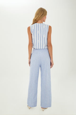 Blue Anastasia Pants