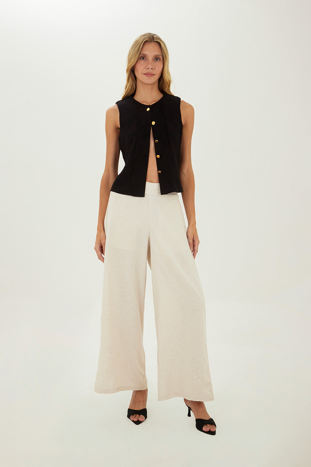Beige Colette Pants