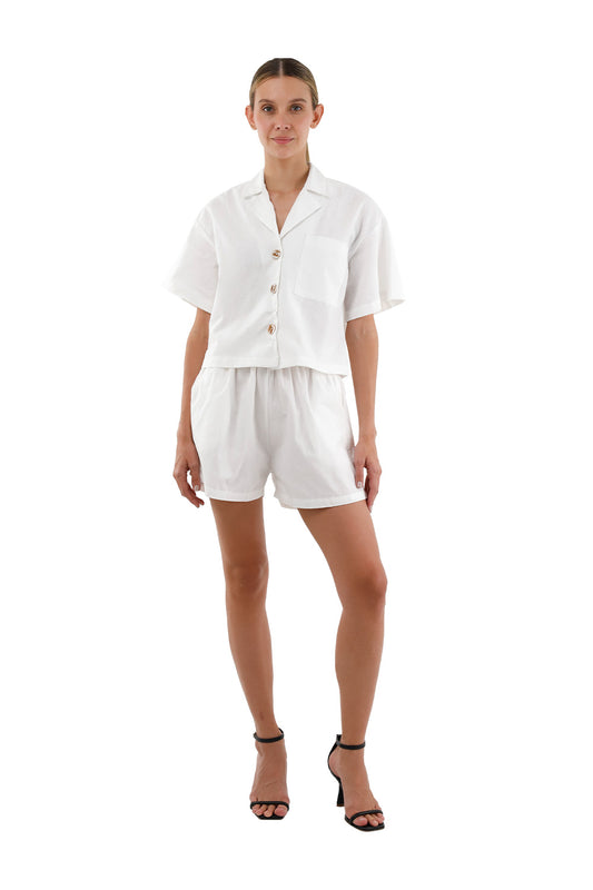 Ivory Birkin shorts