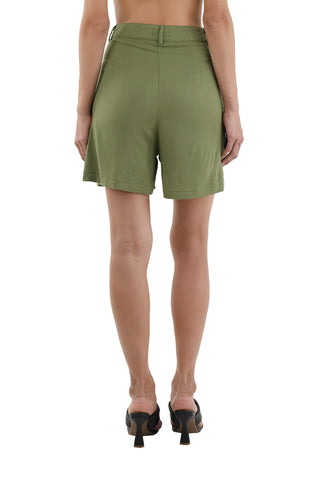 Dark Green Birkin shorts