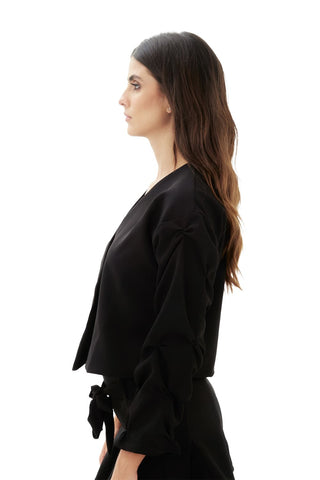 Black Stellar Jacket for woman