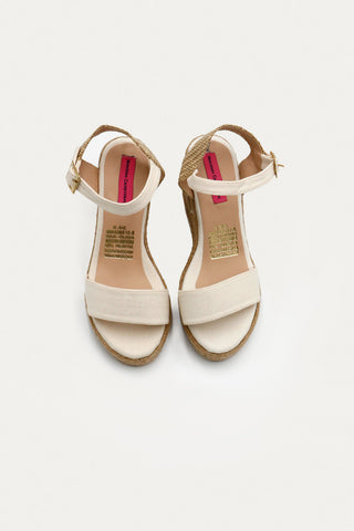 Beige Hellene Platforms Espadrille