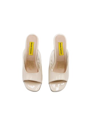 Beige Harbor Heeled Sandal