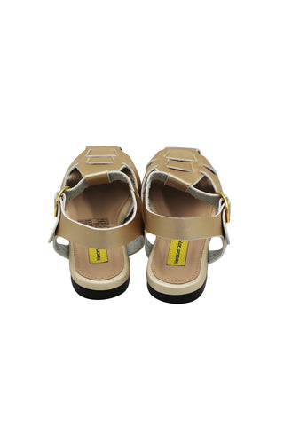 Champagne Charlotte Flat Sandal