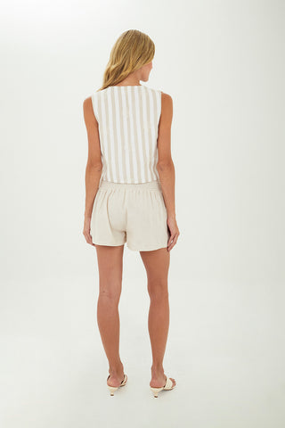 Beige Fiora Short