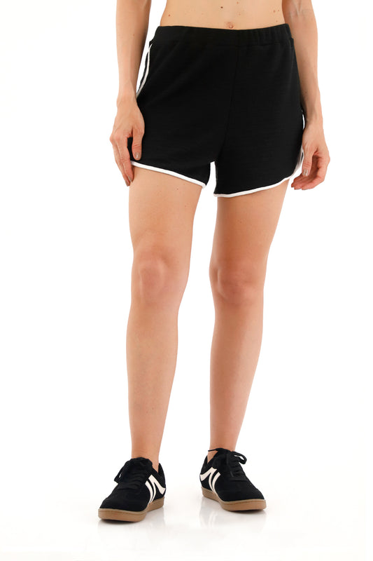 Black Isabelle Shorts