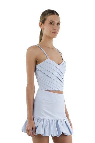 Light Blue Top Antibes