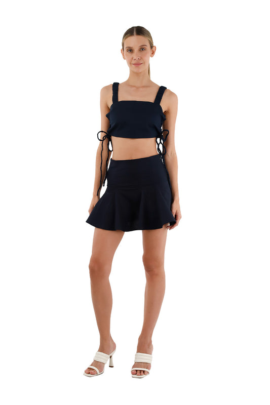 Dark Blue Sophia Top