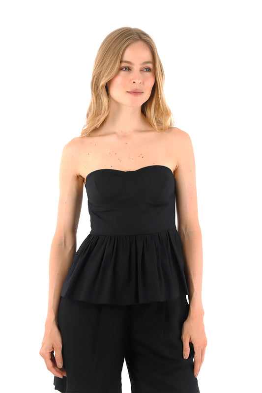 Black Francesca Top