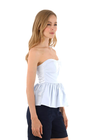 Light Blue Francesca Top
