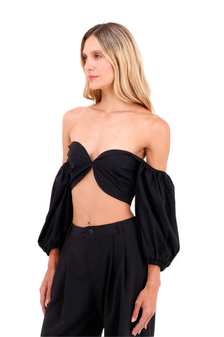 Black Lune Top