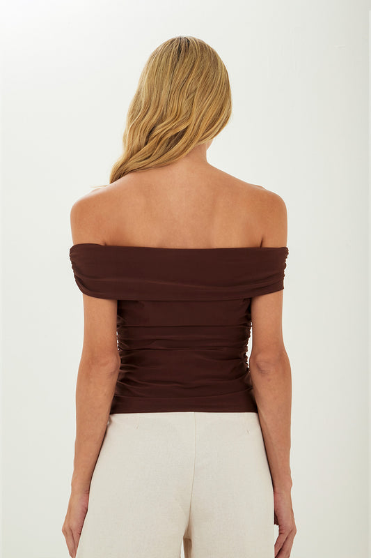 Brown Emma Top
