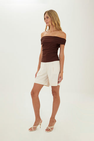 Brown Emma Top