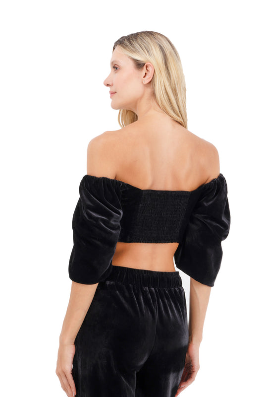 Black Zoe Top