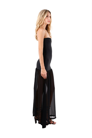 Black Amaya Long Dress