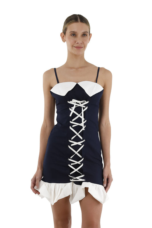Dark Blue Angelie Long Dress